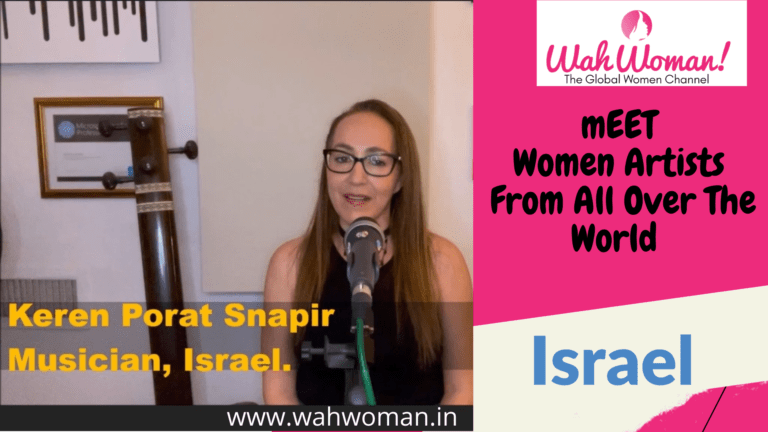 wahwoman israel artist singing hindi