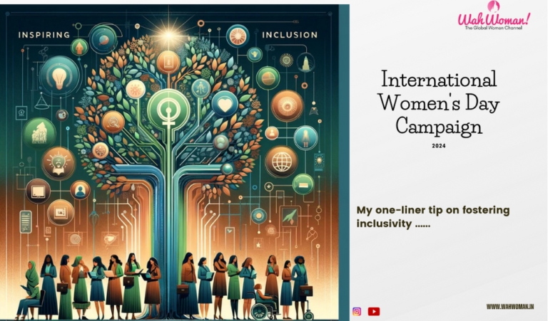 Inspire Inclusion -International Women’s Day 2024 theme of this international women's day is to inspire inclusion.